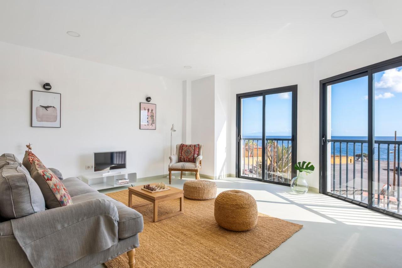 Modern Design House With Roof Terrace Villa Poris de Abona Exterior photo